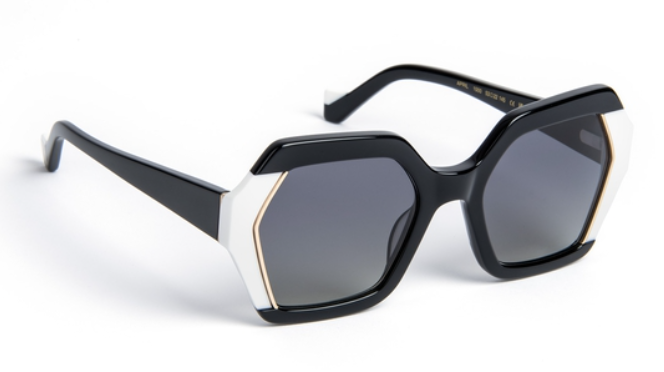 J.F.REY APRIL Hexagonal Polarized Sunglasses