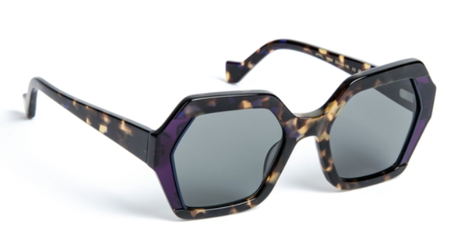 J.F.REY APRIL Hexagonal Polarized Sunglasses