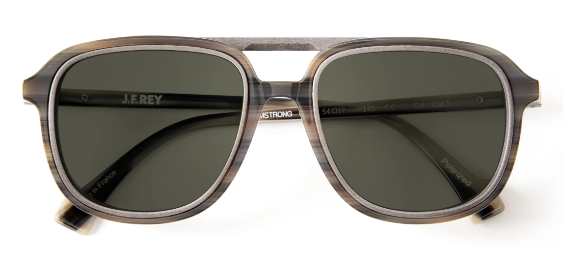 J.F.REY ARMSTRONG Aviator Polarized Sunglasses