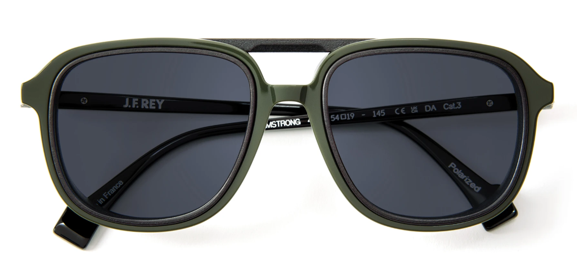 J.F.REY ARMSTRONG Aviator Polarized Sunglasses