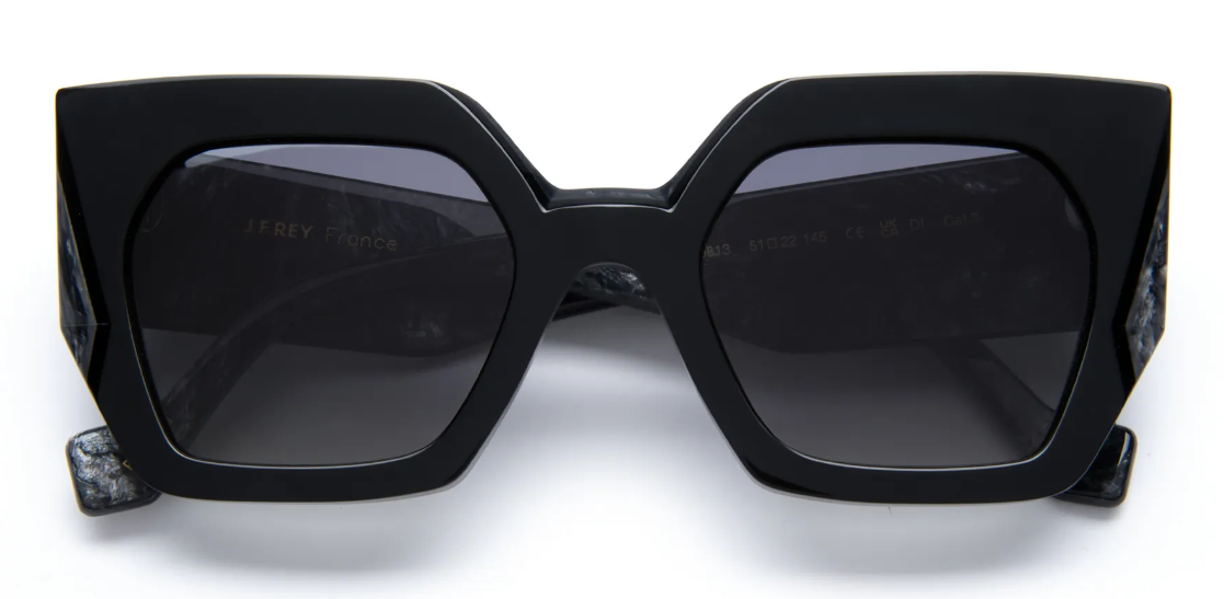 J.F.REY BETTY Hexagonal Polarized Sunglasses
