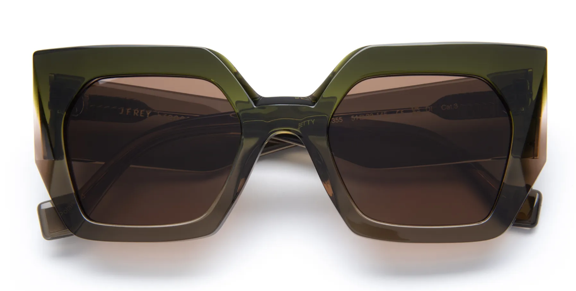 J.F.REY BETTY Hexagonal Polarized Sunglasses