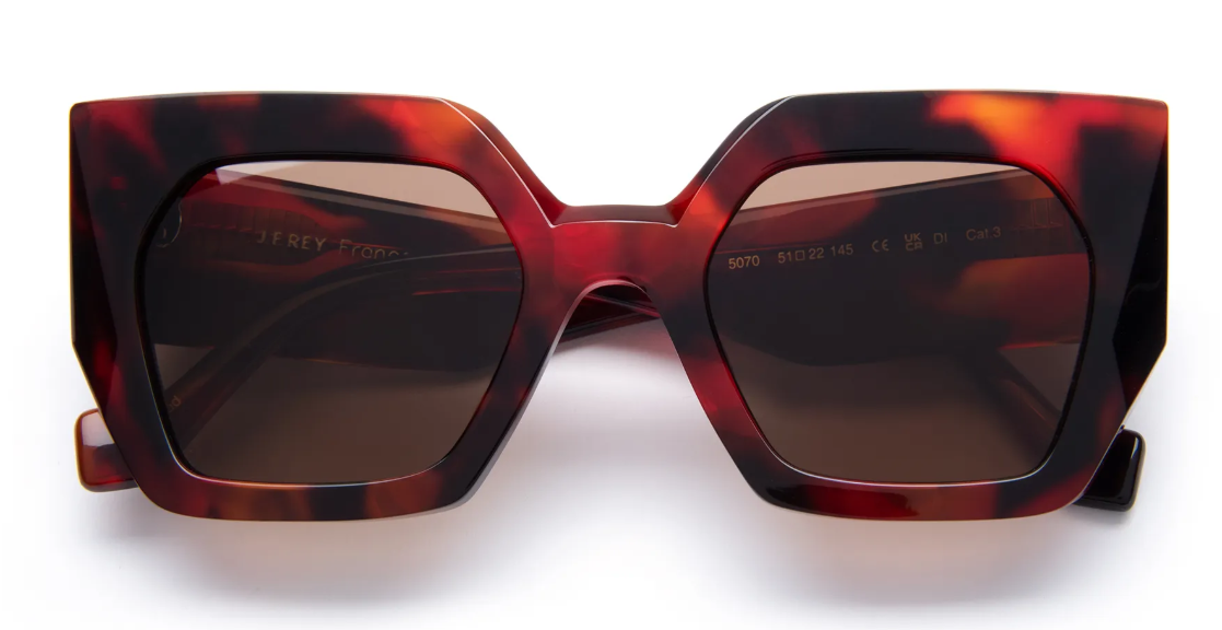 J.F.REY BETTY Hexagonal Polarized Sunglasses