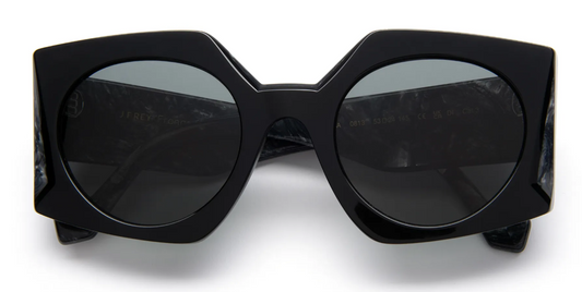 J.F.REY BIANCA Hexagonal Polarized Sunglasses