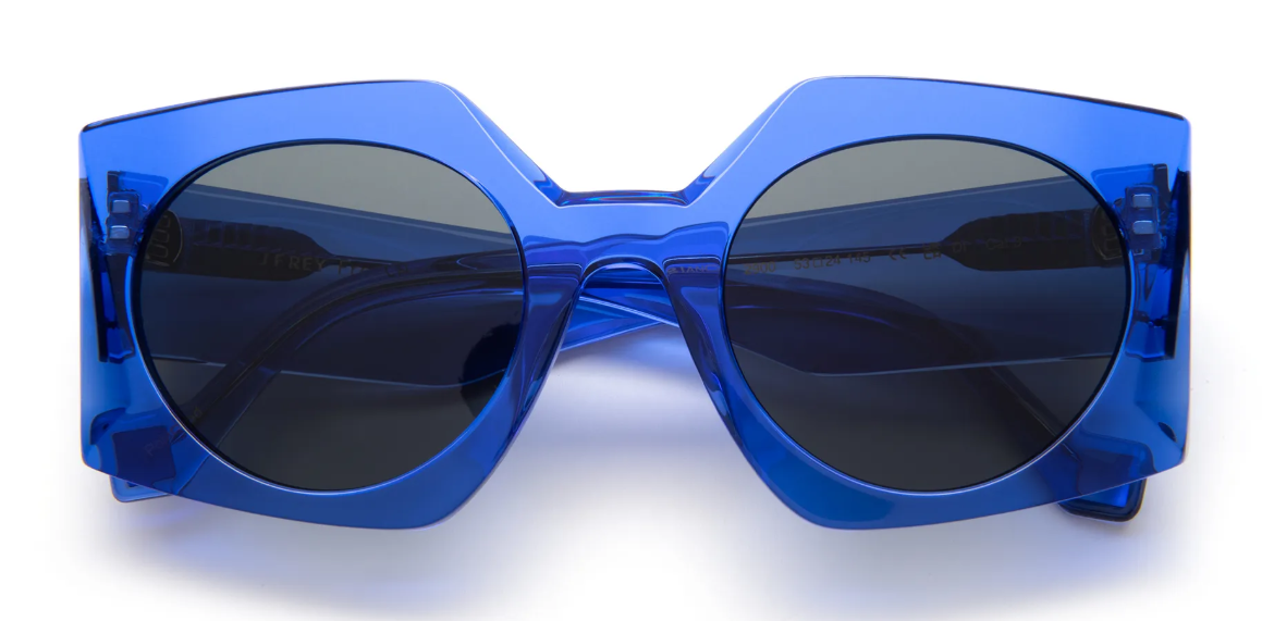J.F.REY BIANCA Hexagonal Polarized Sunglasses