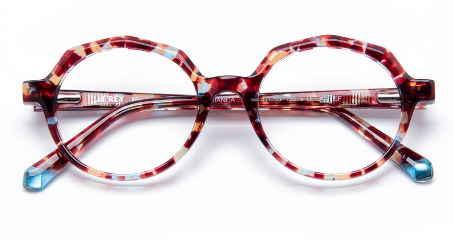 J.F.REY BIANCA Round Eyeglasses
