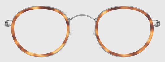 Lindberg Air Rim Round Eyeglasses