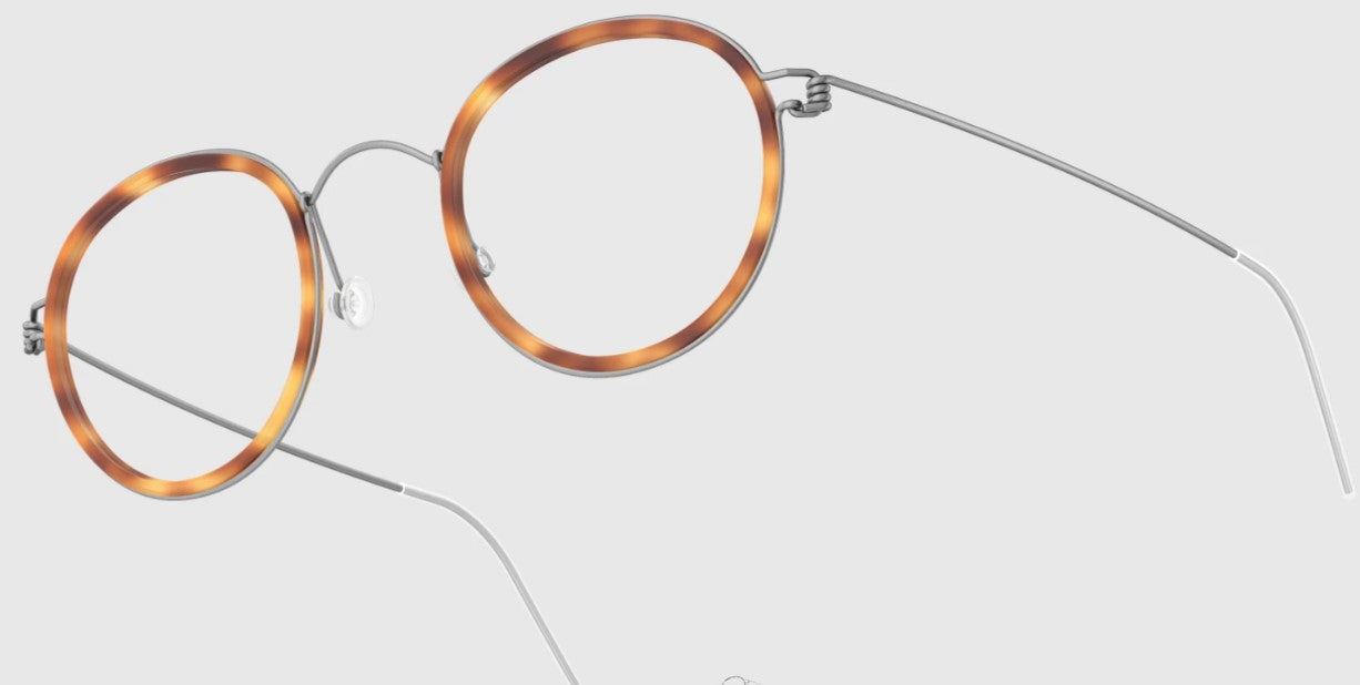 Lindberg Air Titanium Rim Round Eyeglasses