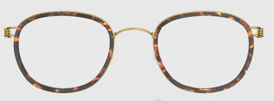 Lindberg Air Rim Round Eyeglasses