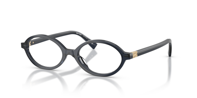 MIU MIU Oval Acetate Eyeglasses