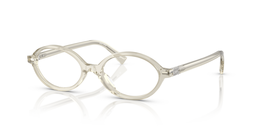 MIU MIU Oval Acetate Eyeglasses