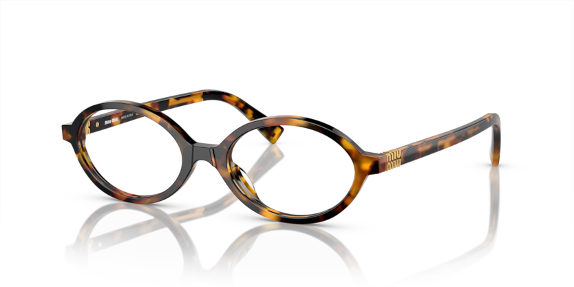 MIU MIU Oval Acetate Eyeglasses