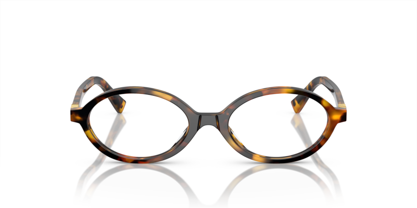MIU MIU Oval Acetate Eyeglasses