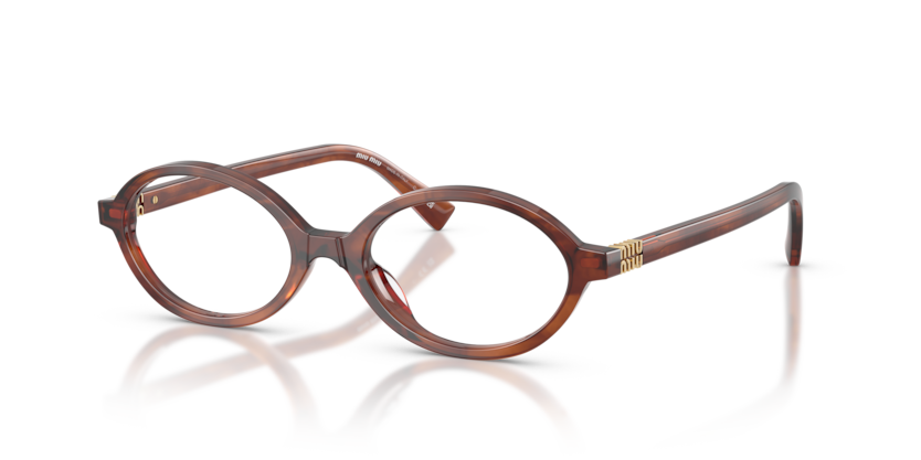 MIU MIU Oval Acetate Eyeglasses