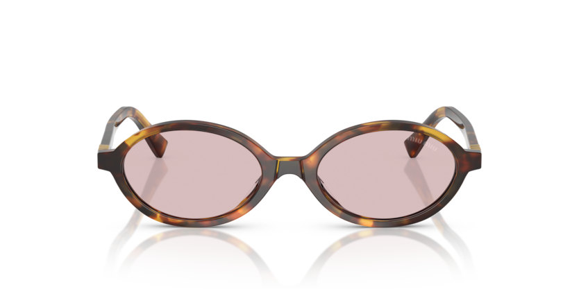 MIU MIU Oval Acetate Sunglasses