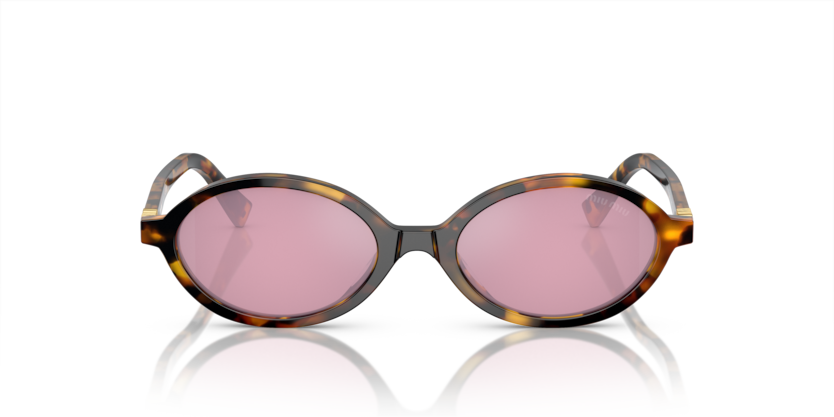 MIU MIU Oval Acetate Sunglasses