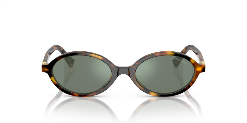 MIU MIU Oval Acetate Sunglasses