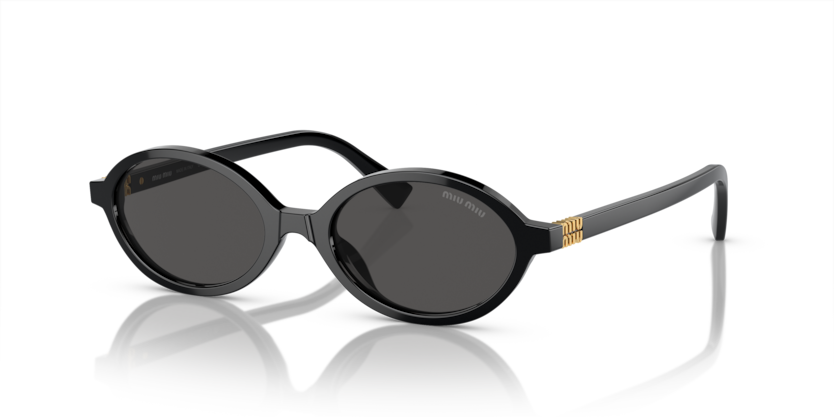 MIU MIU Oval Acetate Sunglasses