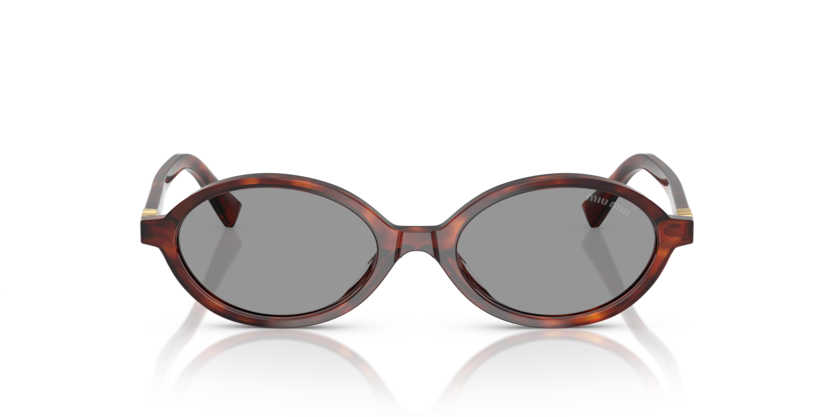 MIU MIU Oval Acetate Sunglasses