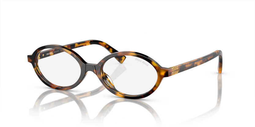 MIU MIU Oval Acetate Sunglasses