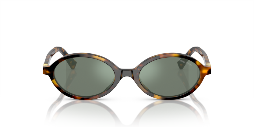 MIU MIU Oval Acetate Sunglasses