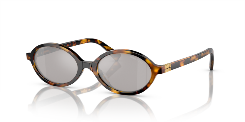 MIU MIU Oval Acetate Sunglasses