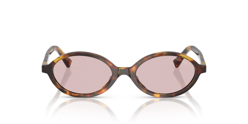 MIU MIU Oval Acetate Sunglasses