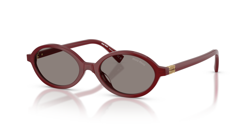 MIU MIU Oval Acetate Sunglasses