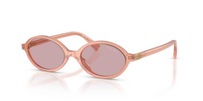 MIU MIU Oval Acetate Sunglasses
