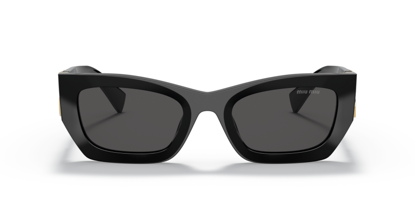 MIU MIU Rectangle Shiny Acetate Sunglasses
