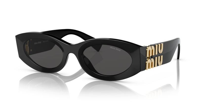 MIU MIU Oval Acetate Sunglasses