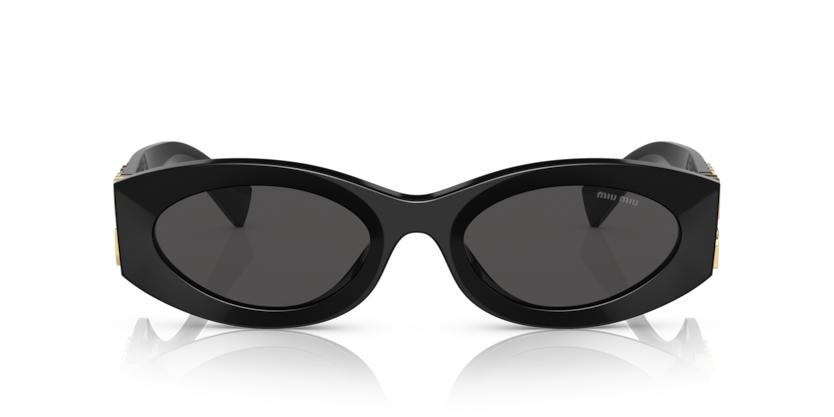 MIU MIU Oval Acetate Sunglasses