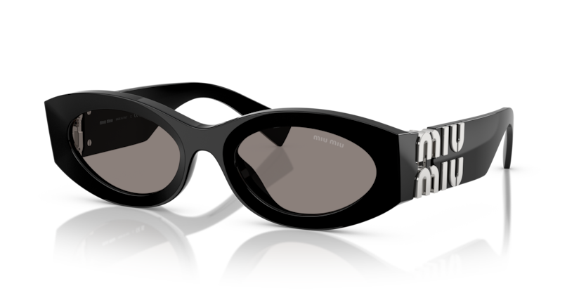 MIU MIU Oval Acetate Sunglasses