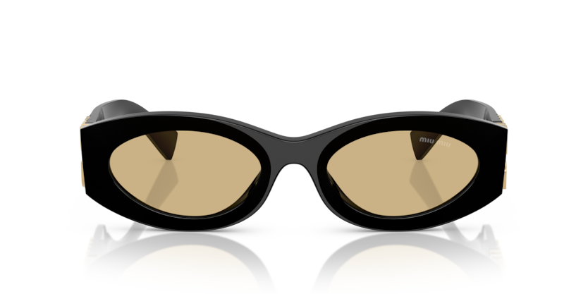 MIU MIU Oval Acetate Sunglasses