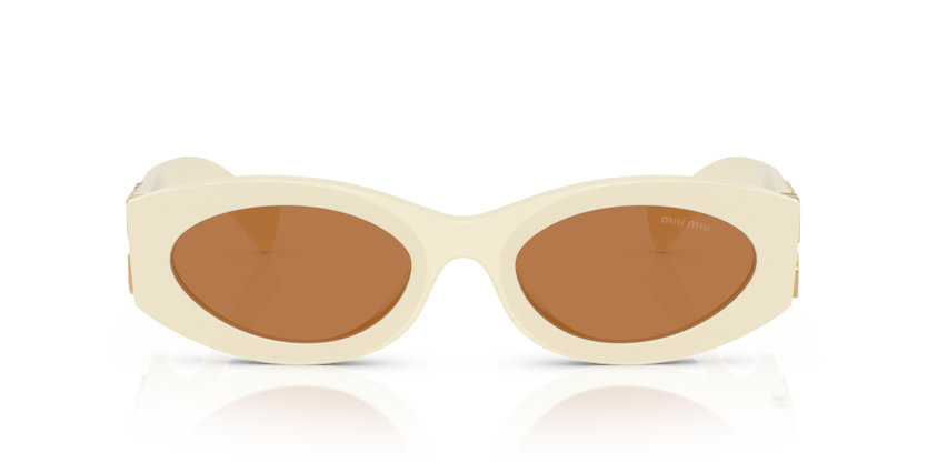 MIU MIU Oval Acetate Sunglasses