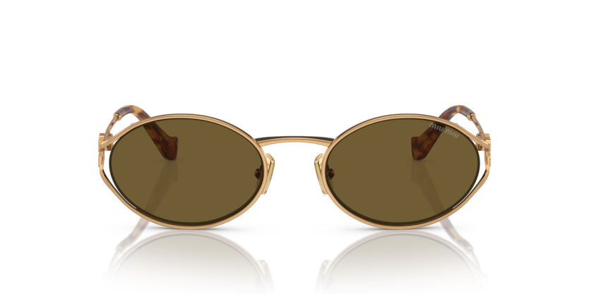 MIU MIU Oval Metal Sunglasses