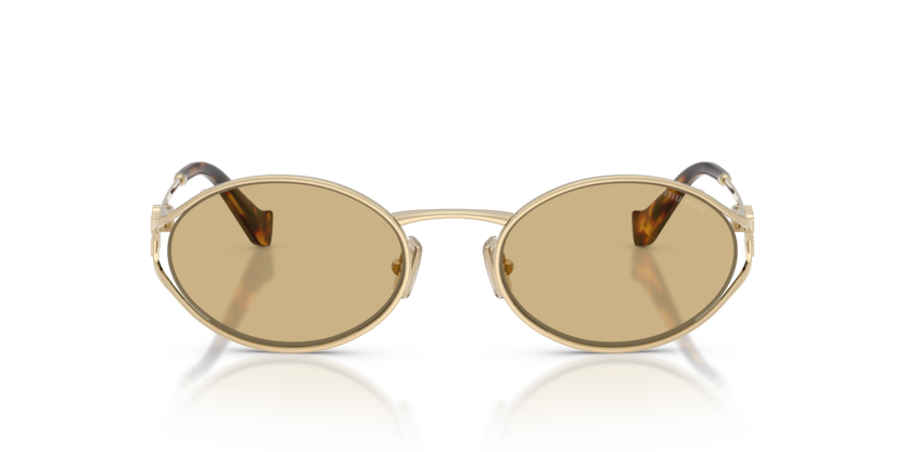 MIU MIU Oval Metal Sunglasses