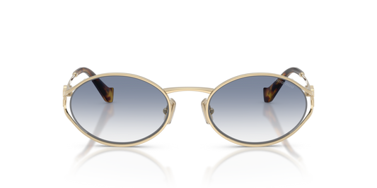 MIU MIU Oval Metal Sunglasses