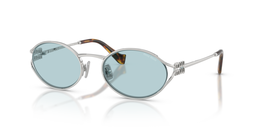 MIU MIU Oval Metal Sunglasses