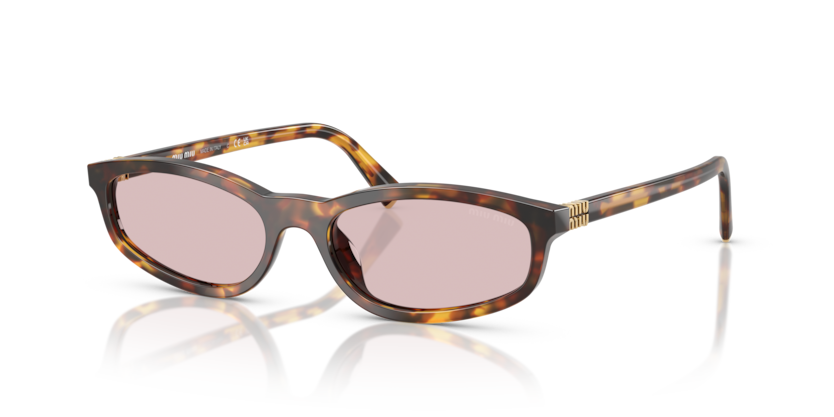 MIU MIU Irregular Acetate Sunglasses