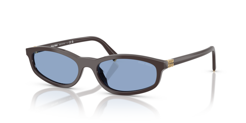 MIU MIU Irregular Acetate Sunglasses