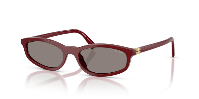 MIU MIU Irregular Acetate Sunglasses