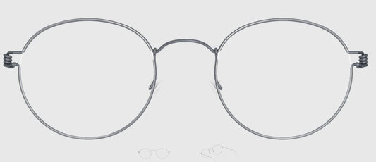 Lindberg Air Rim Round Eyeglasses