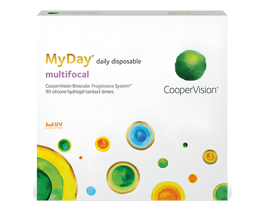 MyDay 1-Day Multifocal 90pack ($117.75/Box After Rebate for Annual Supply)