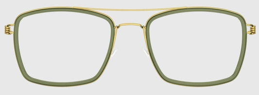 Lindberg Air Rim Square Eyeglasses