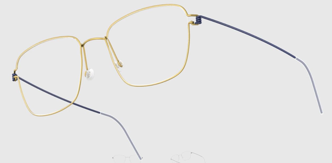 Lindberg Air Titanium Rim Square Eyeglasses
