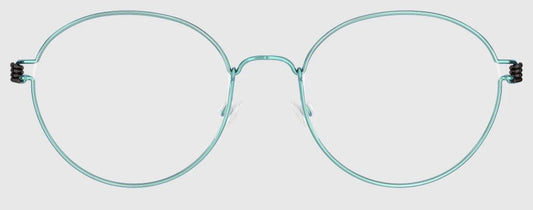 Lindberg Air Rim Round Eyeglasses