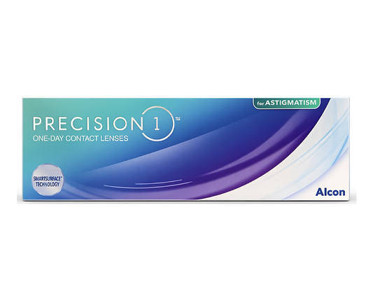 Precision 1 1-Day for Astigmatism 30 pack ($41.71/Box after Rebate for Annual Supply)