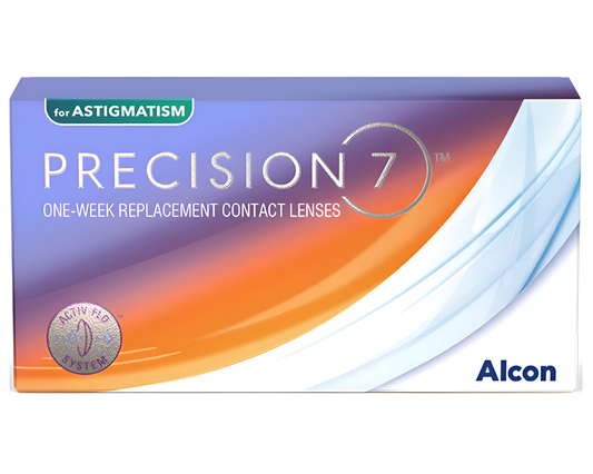 Precision7 for Astigmatism Weekly 12 pack ($79.38/Box after Rebate for Annual Supply)