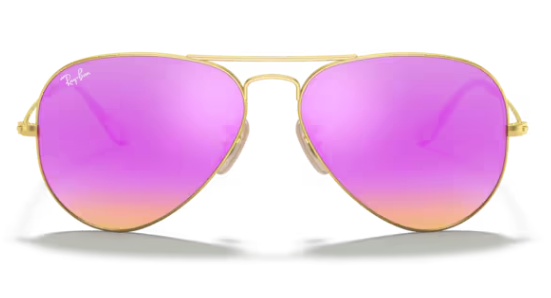 Ray Ban Aviator Sunglasses (Non Polarized)